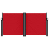 Vidaxl windscherm uittrekbaar 120x1000 cm rood