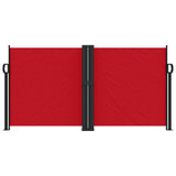 VidaXL Windshield Extendable 120x1000 cm Red