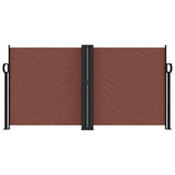 VidaXL Windshield Extendable 120x1000 cm brown