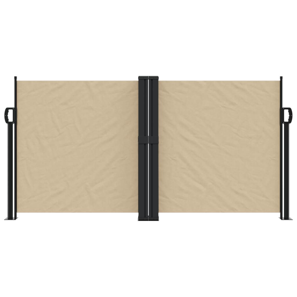 Vidaxl forrude udvides 120x1000 cm beige