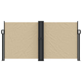 Vidaxl Windshield utvidbar 120x1000 cm beige