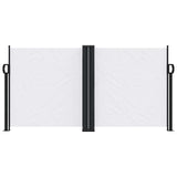 Vidaxl windscherm uittrekbaar 120x1000 cm wit