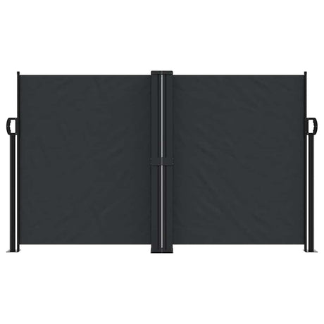 Vidaxl windscherm uittrekbaar 140x1000 cm zwart