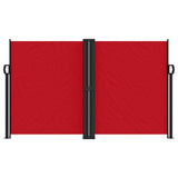 Vidaxl windscherm uittrekbaar 140x1000 cm rood