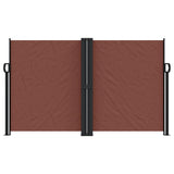 Vidaxl windscherm uittrekbaar 140x1000 cm bruin