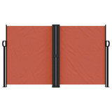 Vidaxl windscherm uittrekbaar 140x1000 cm terracottakleurig