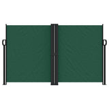 VidaXL Windshield Extendable 140x1000 cm dark green