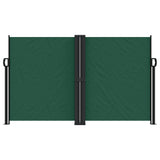 Vidaxl windscherm uittrekbaar 140x1000 cm donkergroen