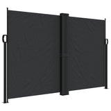 Pare-brise Vidaxl extensible 160x1000 cm noir