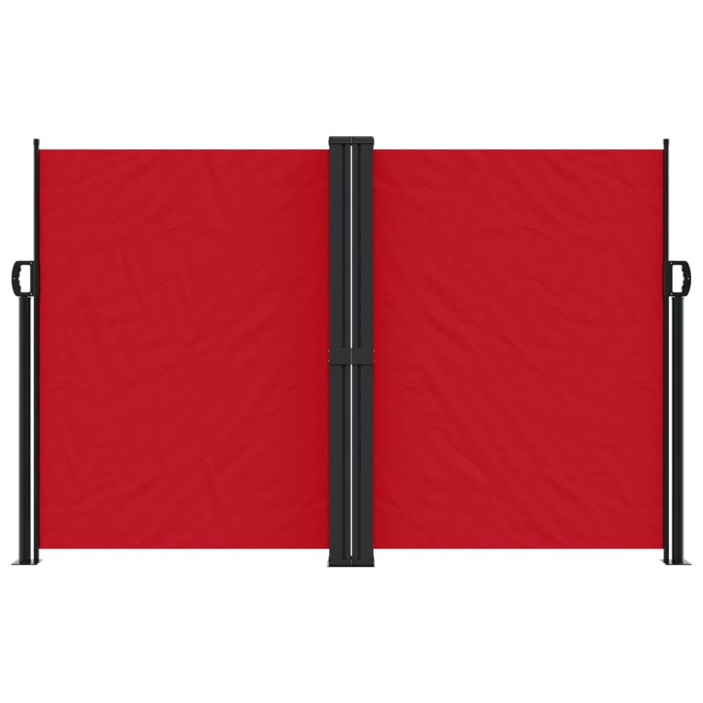 Pare-brise vidaxl extensible 160x1000 cm rouge