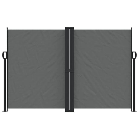 Vidaxl windscherm uittrekbaar 160x1000 cm antracietkleurig
