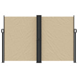 Vidaxl windscherm uittrekbaar 160x1000 cm beige