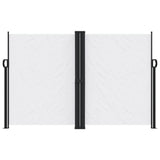 Vidaxl windscherm uittrekbaar 160x1000 cm wit