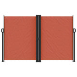 VidaXL Windshield Extendable 160x1000 cm terracotta -colored