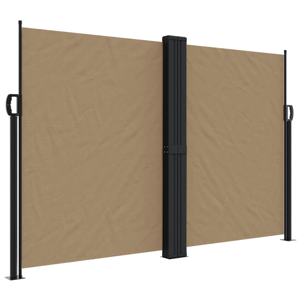 Vidaxl Windshield verlängert 160x1000 cm Taupe