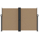 Vidaxl windscherm uittrekbaar 160x1000 cm taupe
