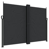 Vidaxl windscherm uittrekbaar 180x1000 cm zwart
