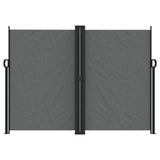 Vidaxl windscherm uittrekbaar 180x1000 cm antracietkleurig