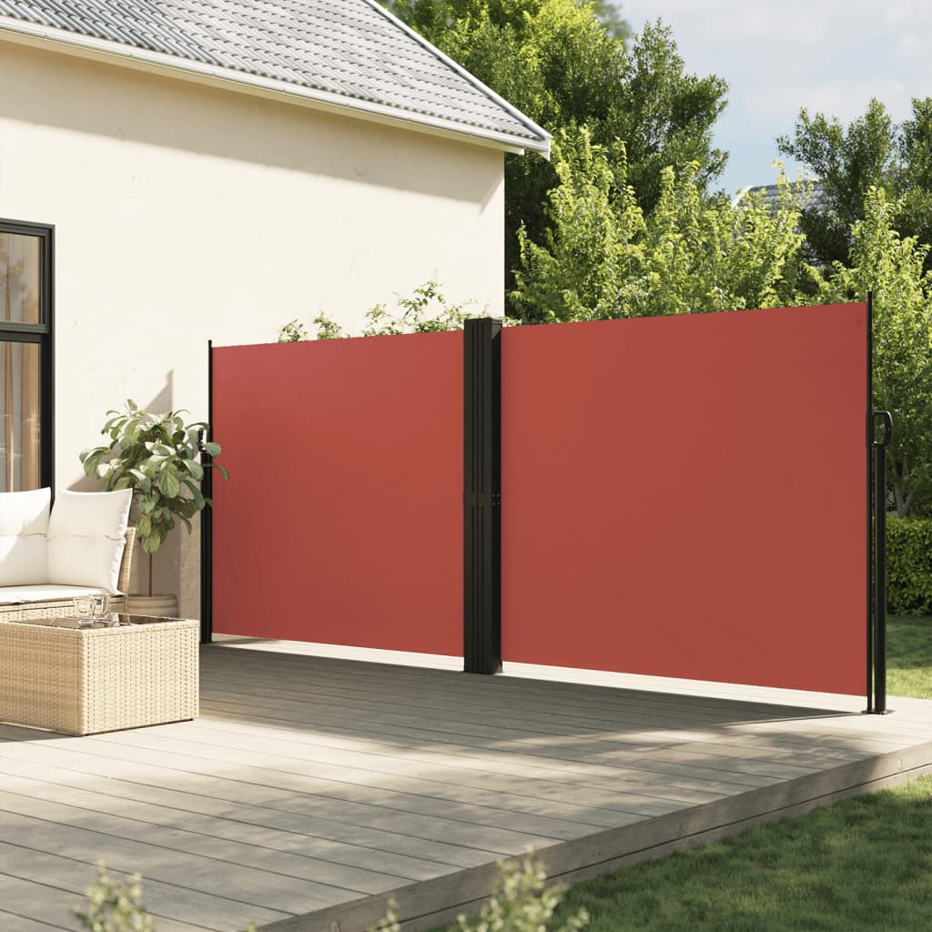 Bidaxl vindrutan utdragbar 180x1000 cm terrakotta -färgad