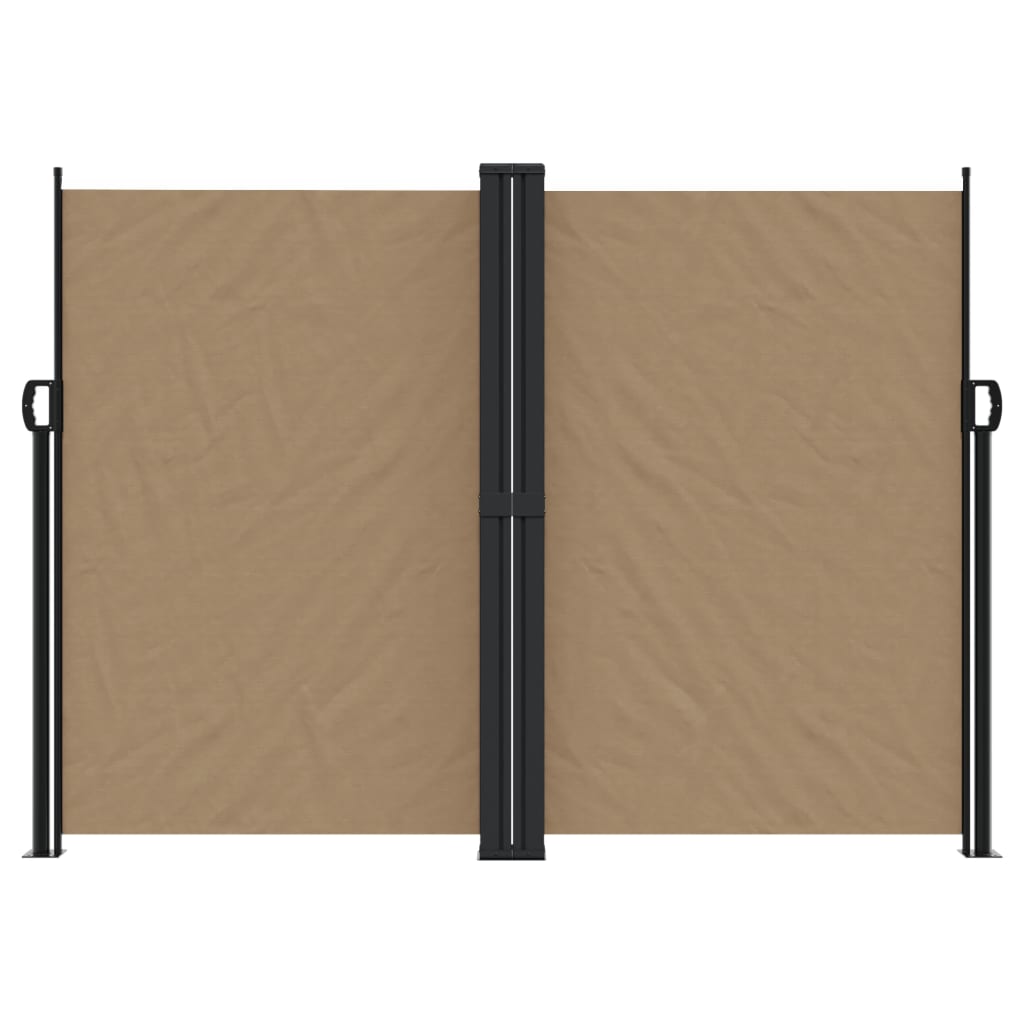 Vidaxl Windshield verlängert 180x1000 cm Taupe