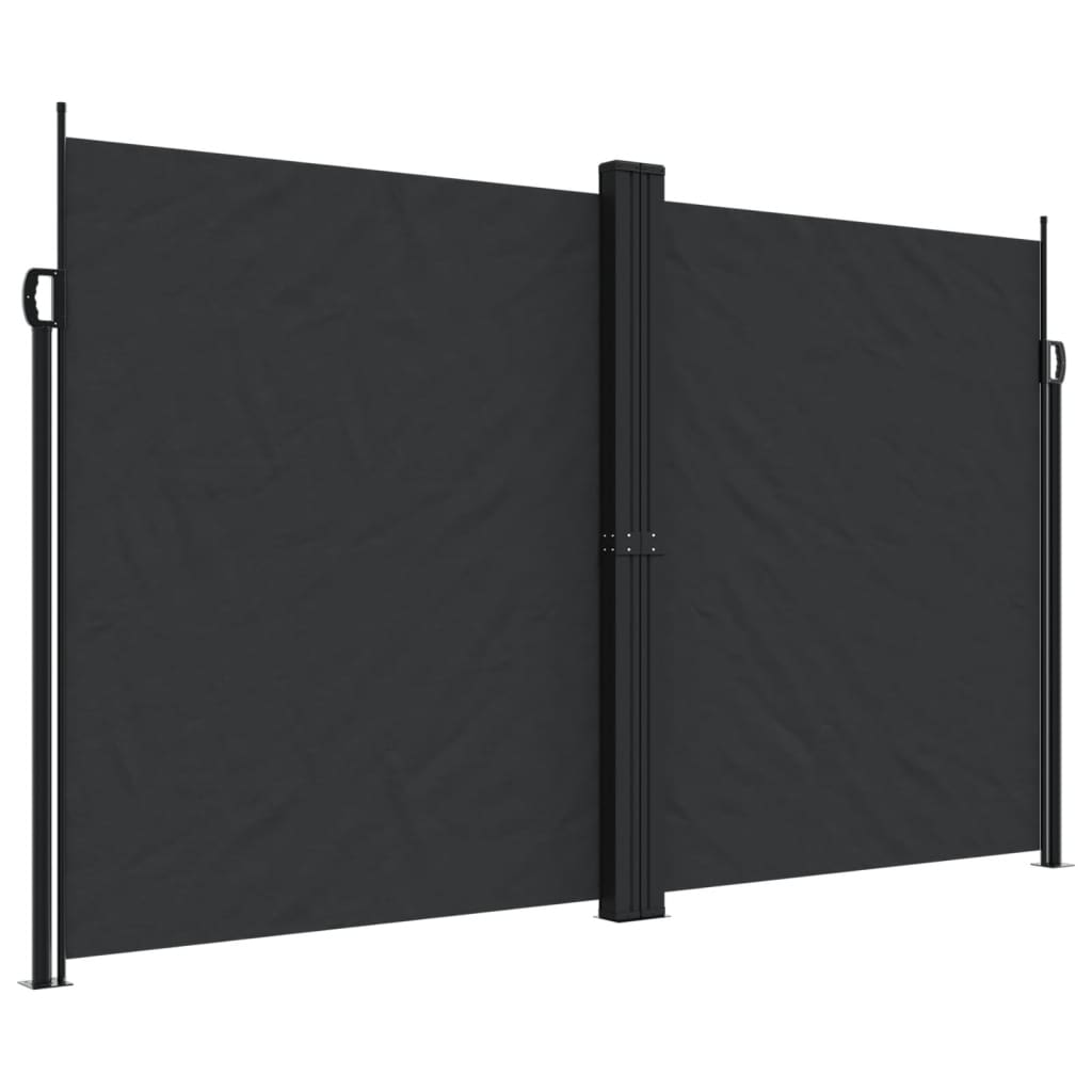 Vidaxl Sandshield Exterable 200x1000 cm czarny