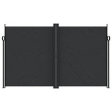 Vidaxl windscherm uittrekbaar 200x1000 cm zwart