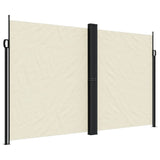Vidaxl windscherm uittrekbaar 200x1000 cm crèmekleurig
