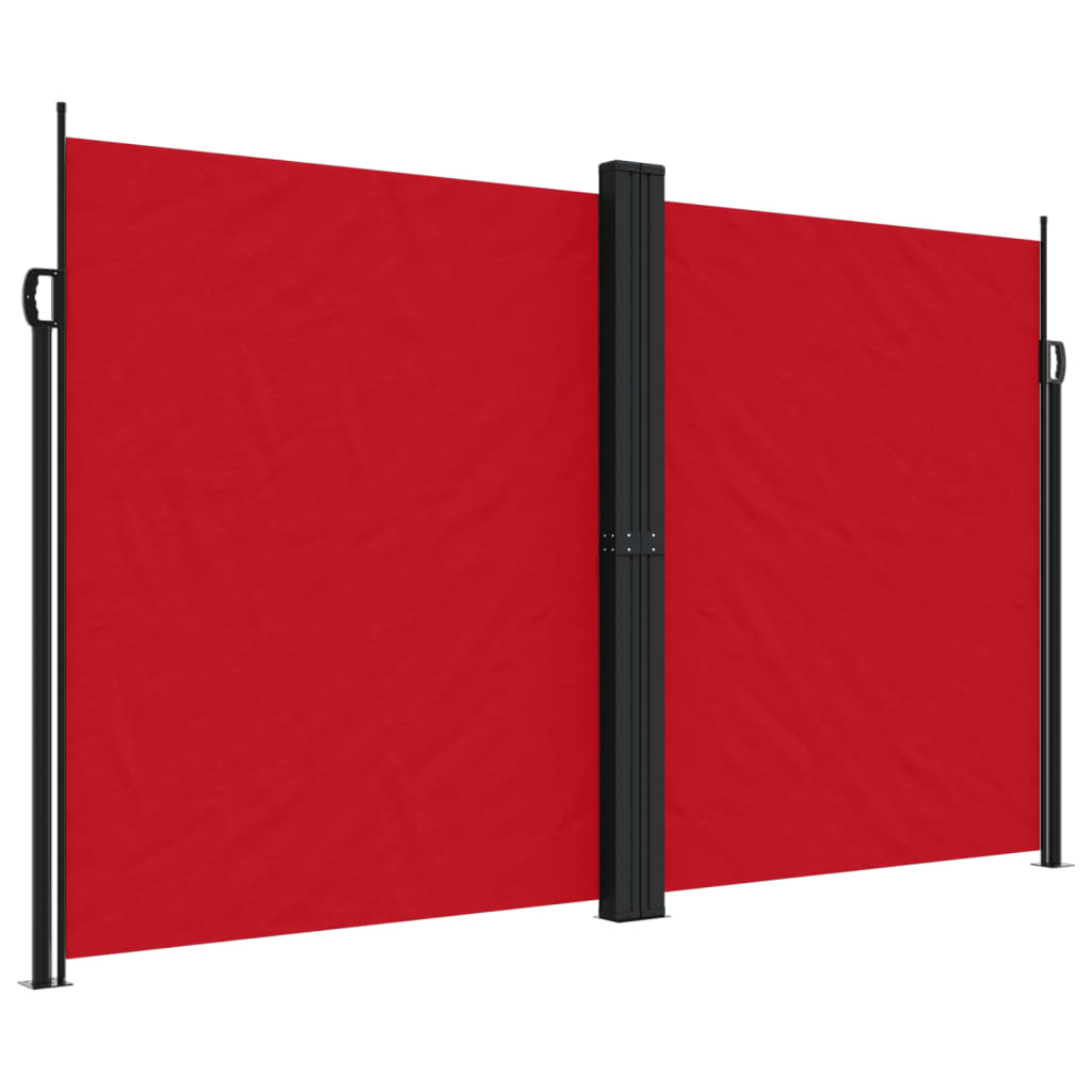 VidaXL Windshield Extendable 200x1000 cm Red