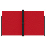 Vidaxl windscherm uittrekbaar 200x1000 cm rood
