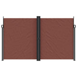 Vidaxl windscherm uittrekbaar 200x1000 cm bruin