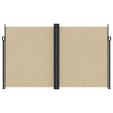 Pare-brise vidaxl extensible 200x1000 cm beige