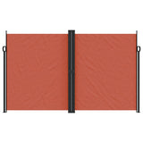 Vidaxl windscherm uittrekbaar 200x1000 cm terracottakleurig