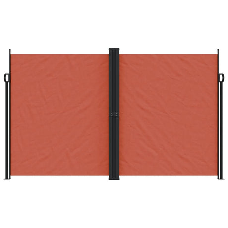 Vidaxl windscherm uittrekbaar 200x1000 cm terracottakleurig