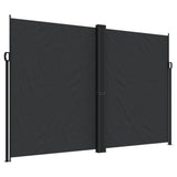 VidaXL Windshield Extendable 220x1000 cm Black