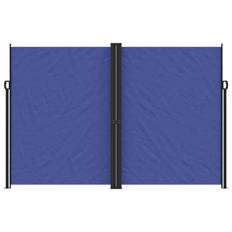 Vidaxl windscherm uittrekbaar 220x1000 cm blauw