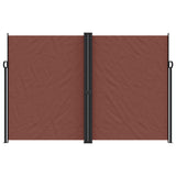 Vidaxl windscherm uittrekbaar 220x1000 cm bruin