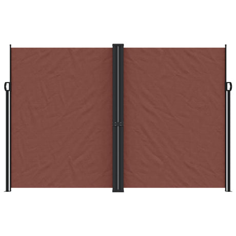Vidaxl windscherm uittrekbaar 220x1000 cm bruin