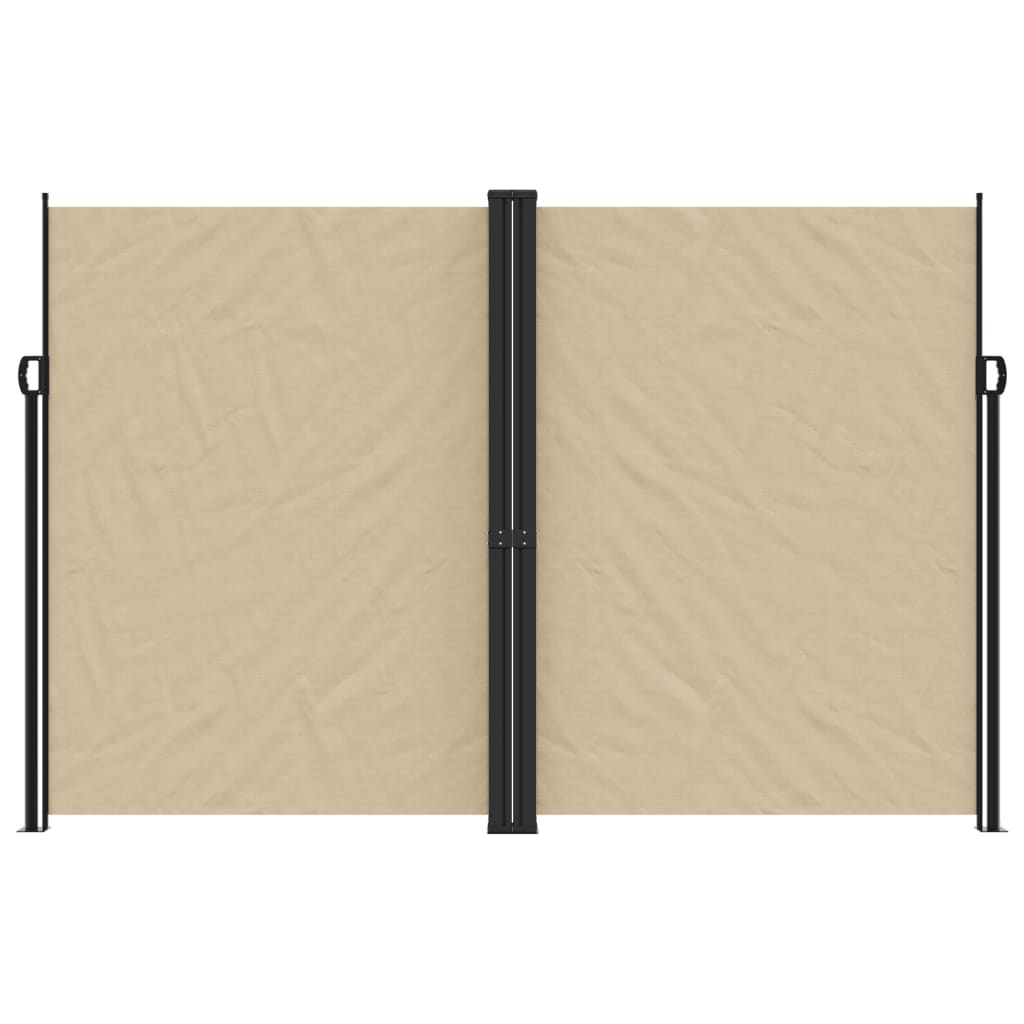 VidaXL Windshield Extendable 220x1000 cm Beige