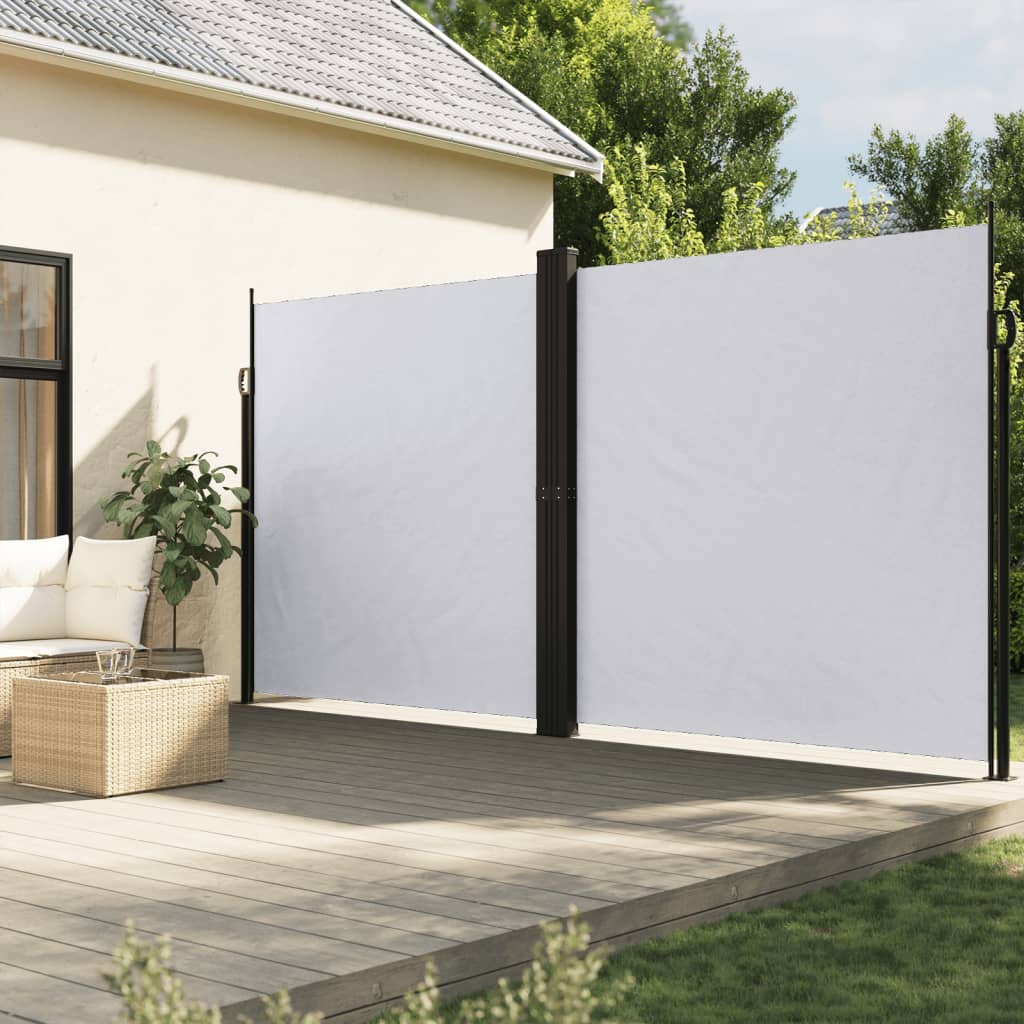 VidaXL Windshield Extendable 220x1000 cm white