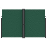 Pare-brise Vidaxl extensible 220x1000 cm vert foncé