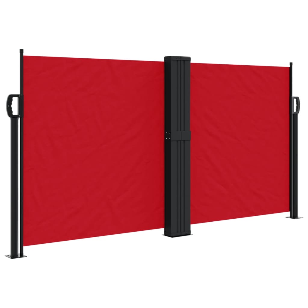 VidaXL Windshield Extendable 120x1200 cm Red