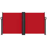 Vidaxl windscherm uittrekbaar 120x1200 cm rood