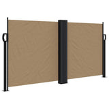 Vidaxl windscherm uittrekbaar 120x1200 cm taupe