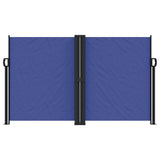 Vidaxl windscherm uittrekbaar 140x1200 cm blauw