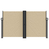 Vidaxl windscherm uittrekbaar 140x1200 cm beige