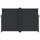 Vidaxl windscherm uittrekbaar 160x1200 cm zwart