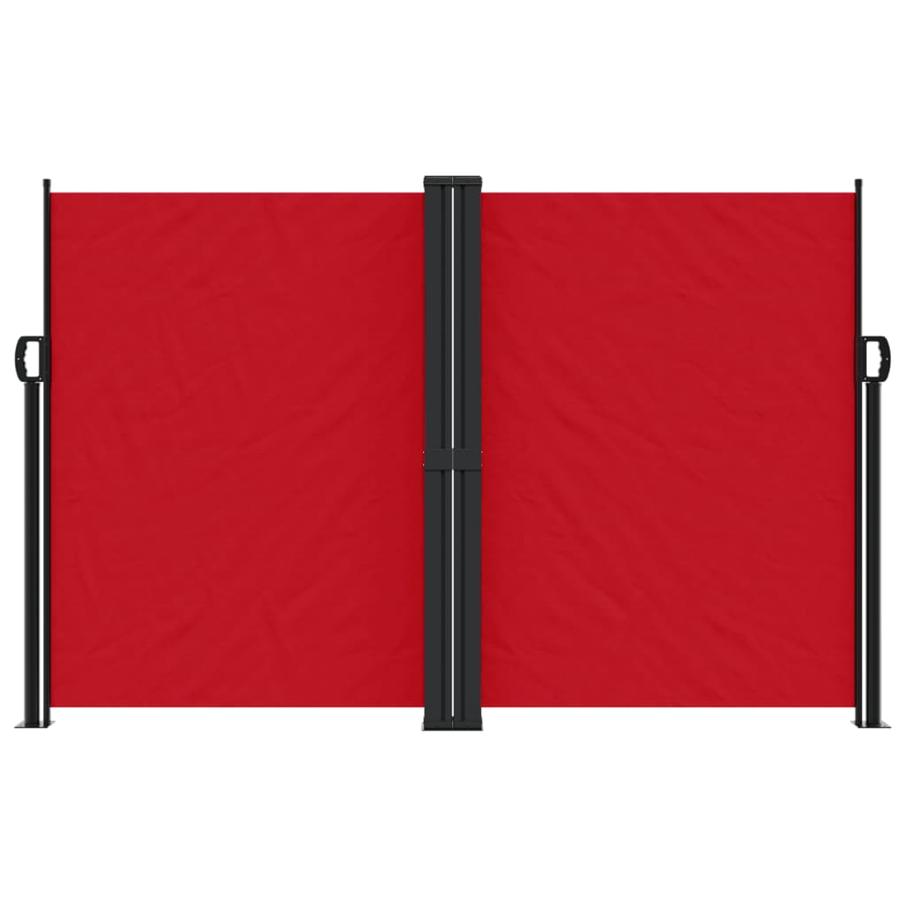 VidaXL Windshield Extendable 160x1200 cm red