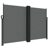Vidaxl windscherm uittrekbaar 160x1200 cm antracietkleurig