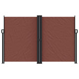 Vidaxl windscherm uittrekbaar 160x1200 cm bruin