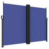 Pare-brise Vidaxl extensible 180x1200 cm bleu